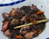 Foto langkah ke 5 dari resep Tumis cumi hitam simple.