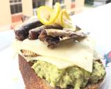 Avocado With Kieler Sprat And Swiss Cheese Sandwich recipe step 3 photo