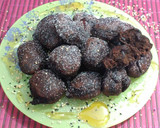 Foto del paso 9 de la receta: Buñuelos con harina de algarroba y copos de avena molidos