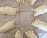 Une image de l'étape 4 de Croissants garnis.