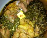 A picture of step 3 of Spinach soup.