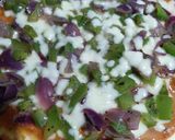 A picture of step 4 of Veg pizza.