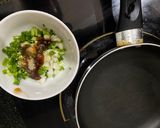 Hình bước làm 4 của món Xôi mặn hoa đậu biếc