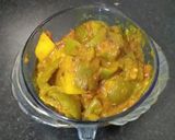 A picture of step 3 of Aloo Simla Mirch Ki Sabzi.
