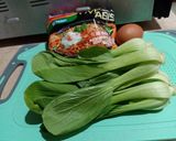 Foto langkah ke 1 dari resep Baby Pakcoy Mie Nyemek.