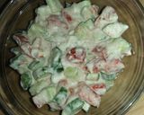 A picture of step 5 of Creamy Vegetables Salad.