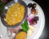 A picture of step 1 of Shami Kabab.