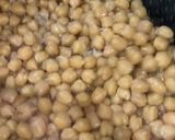 A picture of step 1 of Chickpea Pozole, @jauregrill Style.