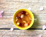 Hình bước làm 4 của món Lệ Đào Hoa- Chè Dưỡng Nhan