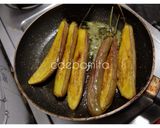 A picture of step 3 of Begun Basanti.