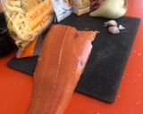 Foto del paso 1 de la receta: Tagliatelle en salsa con salmón