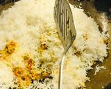 A picture of step 2 of Egg fried rice.