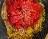 Foto del paso 7 de la receta: Albóndigas de rape y gambones en salsa de piquillo