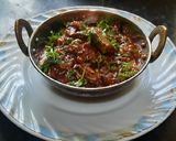 A picture of step 12 of Bhindi masala (sabzi).