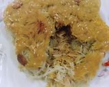 عکس مرحله 3 از دستور پلو تون ماهی قالبی با ته دیگ سیر وکنجد و زعفران