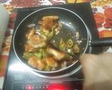 A picture of step 8 of Chicken Manchurian.