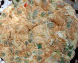 Foto langkah ke 3 dari resep Telur Dadar Kacang Panjang.