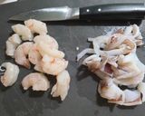 泡菜海鮮紫蘇蛋炒飯的食譜步驟1照片