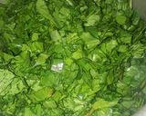 A picture of step 4 of Aloo palak recipe.