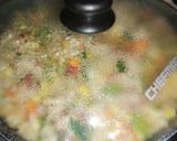 Foto del paso 6 de la receta: Arroz en sartén con cerdo, zanahoria y maíz tierno