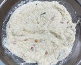 A picture of step 2 of Bangalore Style Rava Idli.