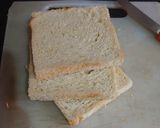 A picture of step 1 of Nutella Milk Toast.