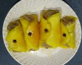ম্যাঙ্গো কোকোনাট রোল(mango coconut roll recipe in Bengali) রেসিপি ধাপ - 3 ছবি