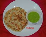 A picture of step 6 of Poha Uttapam.