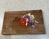 Foto langkah ke 3 dari resep Tumis Daun Pucuk Labu.