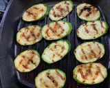 A picture of step 4 of Grilled Zucchini on a Grill Pan!.