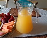 Foto del paso 5 de la receta: Bandeja y jugo de frutas de la estación