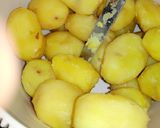 A picture of step 3 of Viazi Karai #Festivedishcontest #mombasa.