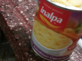 Papas rellenas con choclo y cebolla