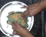 A picture of step 3 of Alu vadi.