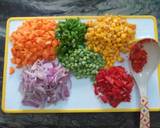 Quick And Easy vegetables fried rice recipe step 2 photo