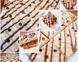 A picture of step 5 of Double chocolate square cake.