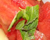 A picture of step 4 of Refreshing watermelon smoothie.