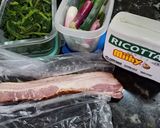 Foto del paso 1 de la receta: Canelones de espinaca, pollo y ricotta
