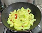 黃瓜香菇炒蛋(簡單料理)的食譜步驟9照片