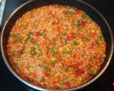 Foto del paso 2 de la receta: Arroz gratinado con mozzarella y jamón 