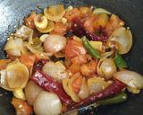 A picture of step 4 of Paneer Tikka Masala.
