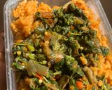 Miyar ganye (Vegetable soup)matakin girki9 hoto