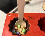 Une image de l'étape 2 de Sucette chocolat Noël.