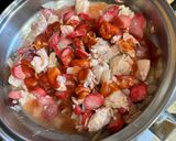 A picture of step 3 of Chicken Afritada sa Gata.