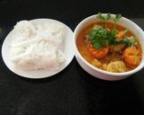 Hình bước làm 12 của món Cari gà Thái