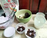 Foto langkah ke 3 dari resep Putu Ubi Ungu dengan Cetakan.