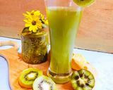 A picture of step 4 of Kiwi Juice.