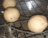 A picture of step 5 of Litti Chokha....bihar famous.