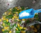 A picture of step 2 of Rava Macroni With Corn In Simple Masala.