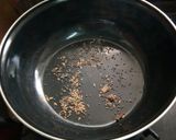 A picture of step 3 of Khatti meethi Gujrati kadi.